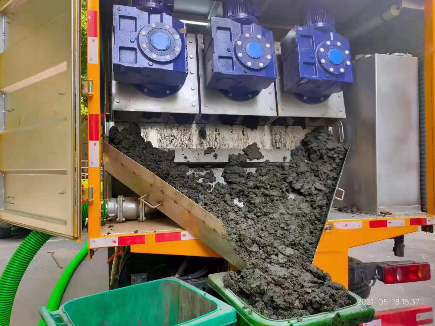 浈江化粪池清掏城市维护站-泥浆净化干湿分离处理